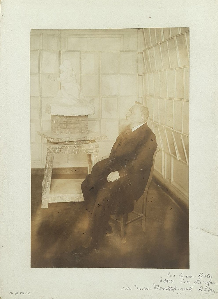 Photograph of Auguste Rodin