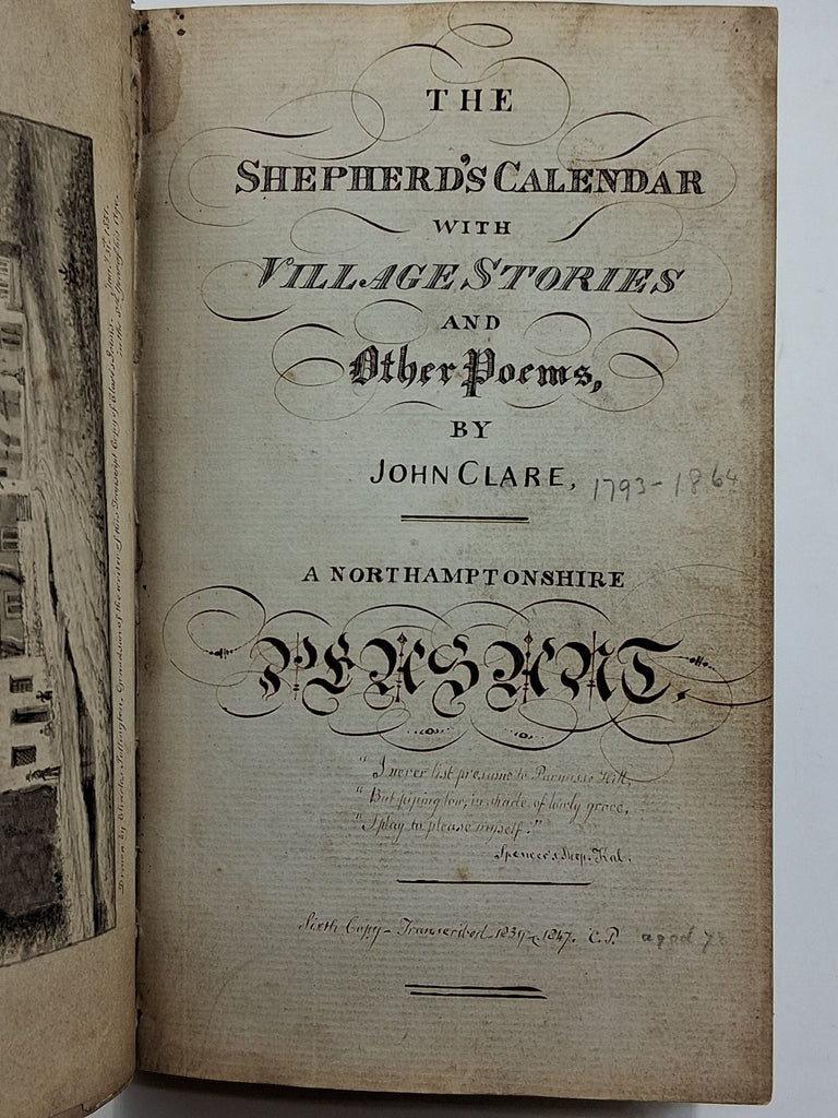 The Shepherd's Calendar with Village Stories and Other Poems