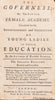 The Governess; or The Little Female Academy