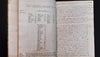 Two autograph manuscript volumes of the Political History of Europe.