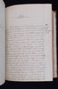 Two autograph manuscript volumes of the Political History of Europe.