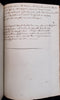 Two autograph manuscript volumes of the Political History of Europe.
