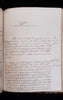Two autograph manuscript volumes of the Political History of Europe.