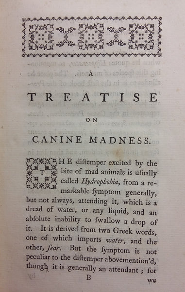 A Treatise on Canine Madness