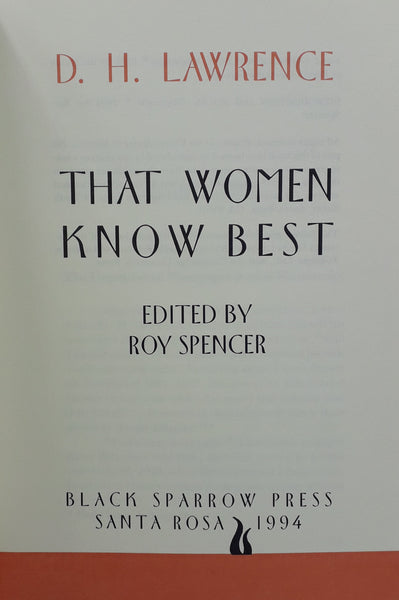 That Women Know Best