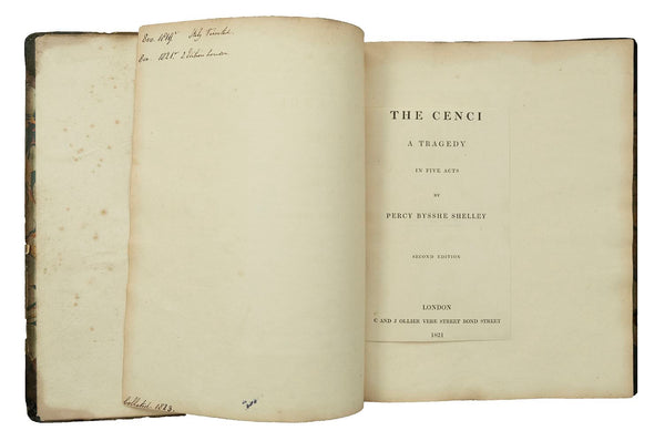 The Cenci. A Tragedy. In Five Acts