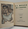 La Regle de L'Homme. Edition originale illustree de six lithographies de Marise Rudis.