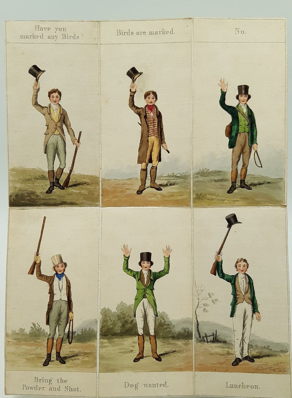A set of six early nineteenth-century sporting prints
