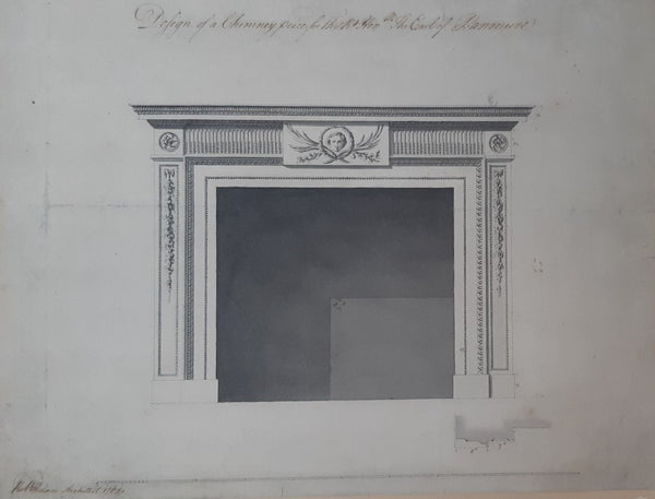 Design for a Chimney Piece for the Earl of Panmure
