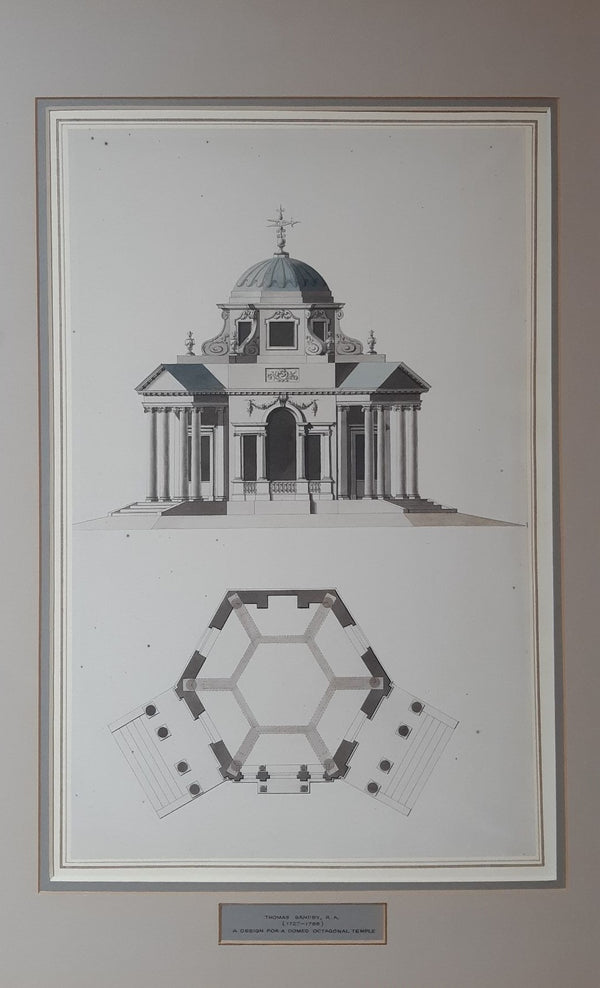 A Design for a Domed Octagonal Temple